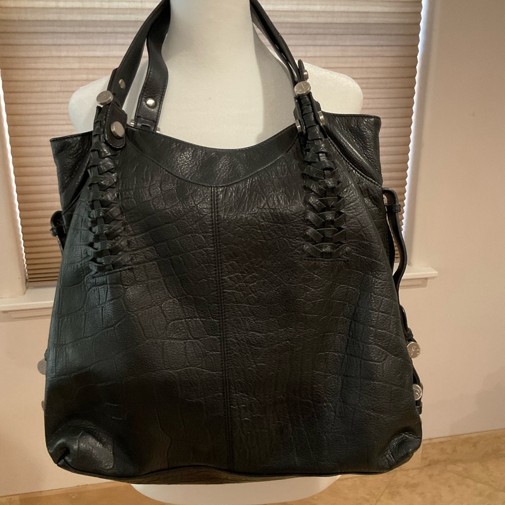 EUC Vintage b Makowsky Leather Shoulder Bag